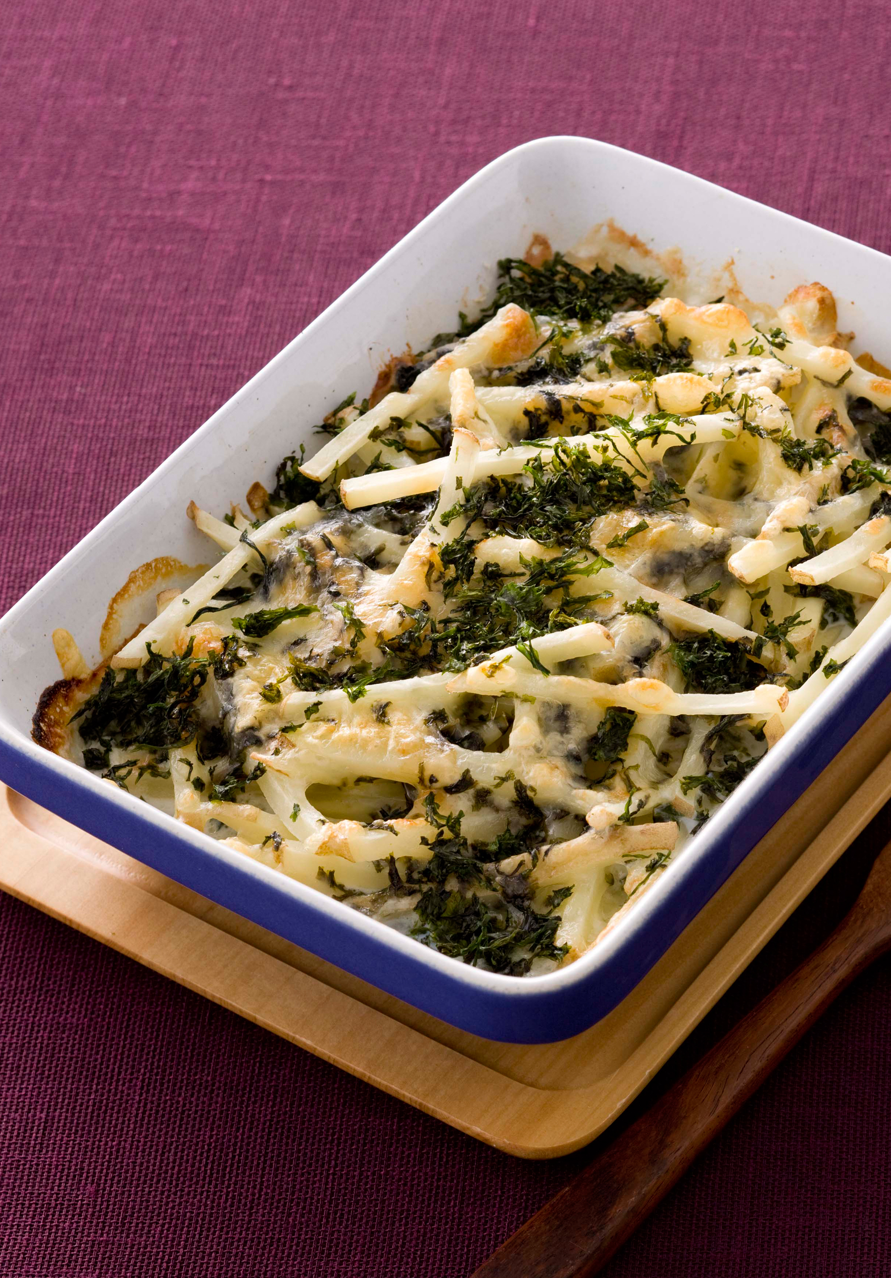 香味干しのグラタンチーズ焼きの画像